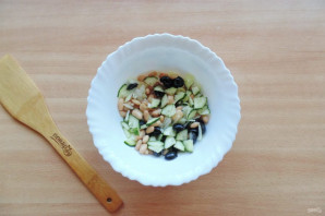 Салат "Джульетта" с фасолью