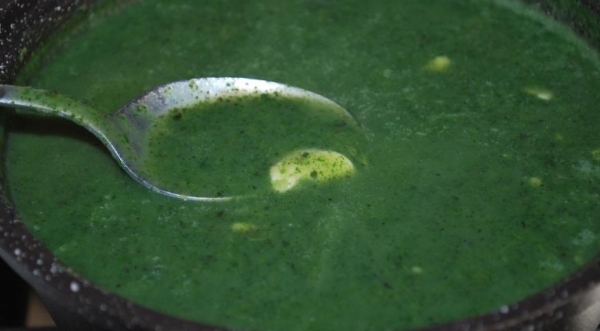 Суп-пюре с крапивой, пошаговый рецепт с фото