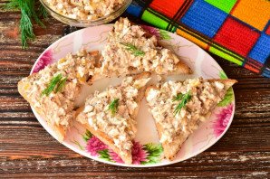 Рыбная намазка на бутерброды