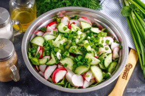 Салат из пекинской капусты