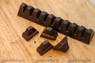 Слойки с шоколадом