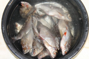 Пряный посол речной рыбы