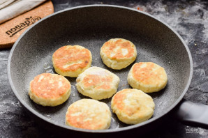 Сырники с бананом без яиц