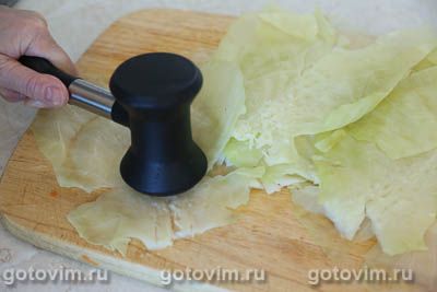 Рулет из капусты с мясом под хрустящей хлебной корочкой