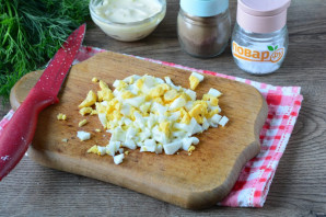 Салат "Остренькие крабы"