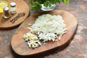 Тальятелле с креветками в сливочном соусе