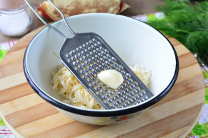 Кабачковый торт с плавленым сыром