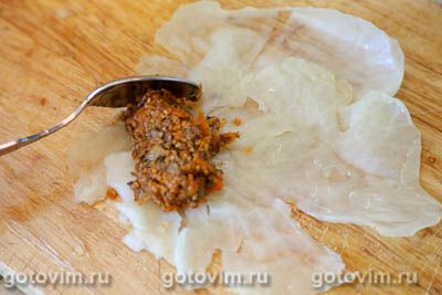 Пирог из голубцов с пшеничной кашей, грибами и овощами Пирог из голубцов с пшеничной кашей, грибами и овощами