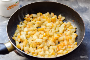 Штрудель с грушами из лаваша