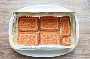 Торт из печенья "Топленое молоко"