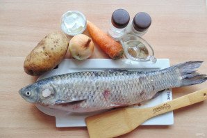 Белый амур в духовке с картошкой Белый амур в духовке с картошкой