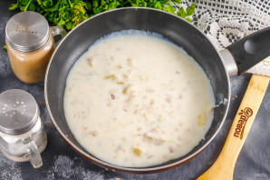 Сливочно-имбирный соус