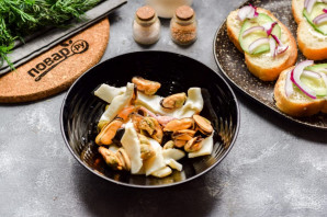 Бутерброды с морепродуктами