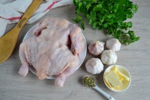 Курица "40 зубчиков чеснока" Курица "40 зубчиков чеснока"