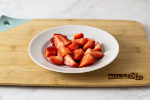 Клубнично-банановое мороженое Клубнично-банановое мороженое