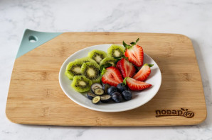 Смузи в тарелке