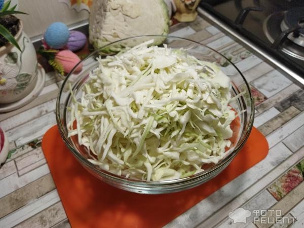 Рецепт: Капуста тушеная с овощами - и молоком и копчённой паприкой