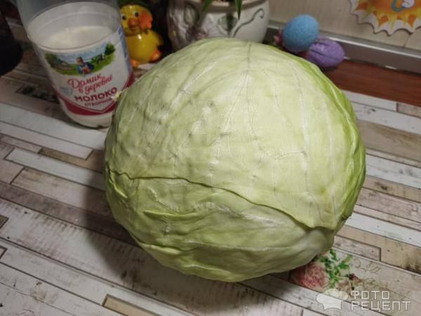 Рецепт: Капуста тушеная с овощами - и молоком и копчённой паприкой