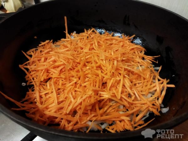 Рецепт: Капуста тушеная с овощами - и молоком и копчённой паприкой