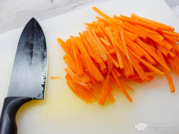 Рецепт: Лапша удон - С курицей, шампиньонами и овощами. Очень вкусное японское блюдо!