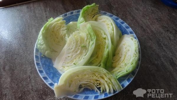 Рецепт: Молодая капуста, слайсы в сухарях - Нежное,вкусное блюдо. Рецепт: Молодая капуста, слайсы в сухарях - Нежное,вкусное блюдо.