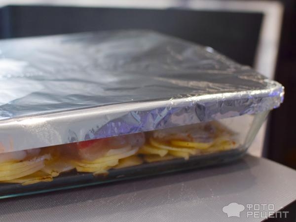 Рецепт: Пангасиус запеченый с картофелем - и брокколи. Вкусно и питательно!