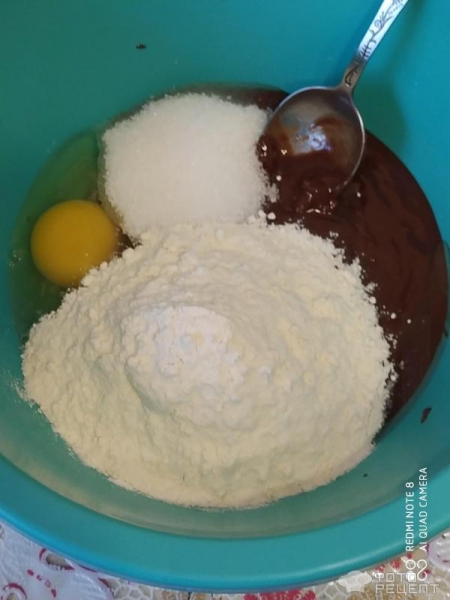 Рецепт: Печенье шоколадное - За 7 минут! Рецепт: Печенье шоколадное - За 7 минут!