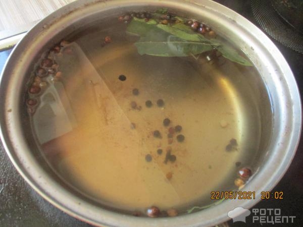 Рецепт: Редис маринованный - с чесноком