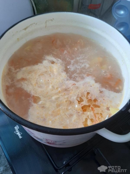 Рецепт: Щи из щавеля - на курином бульоне Рецепт: Щи из щавеля - на курином бульоне