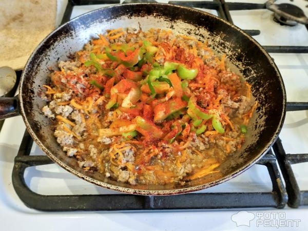 Рецепт: Сложная запеканка - Почти "Пастуший пирог"