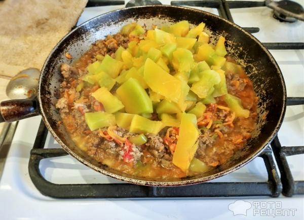 Рецепт: Сложная запеканка - Почти "Пастуший пирог"