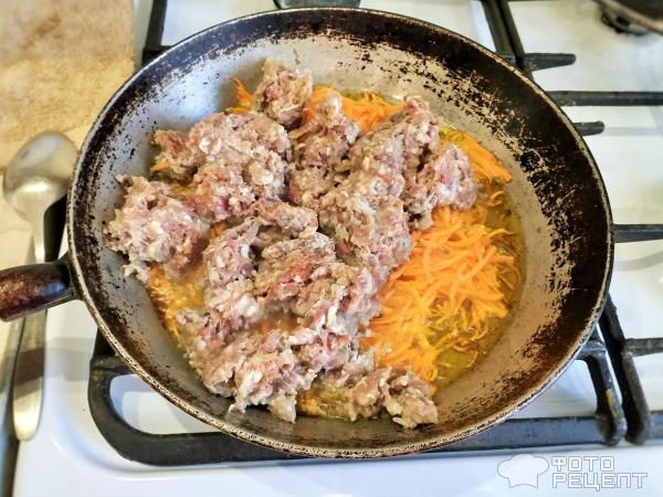 Рецепт: Сложная запеканка - Почти "Пастуший пирог"