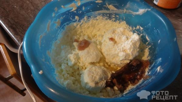 Рецепт: Торт с клубнично -банановым творожным кремом - Не трудоёмкий ,вкусный торт.