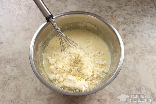 Рецепт: Творожная запеканка без муки и манки - с кускусом