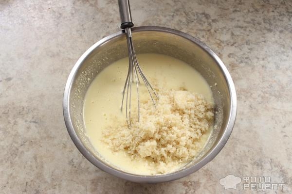 Рецепт: Творожная запеканка без муки и манки - с кускусом