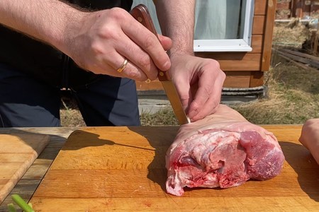 Рулька в пиве или вепрево колено