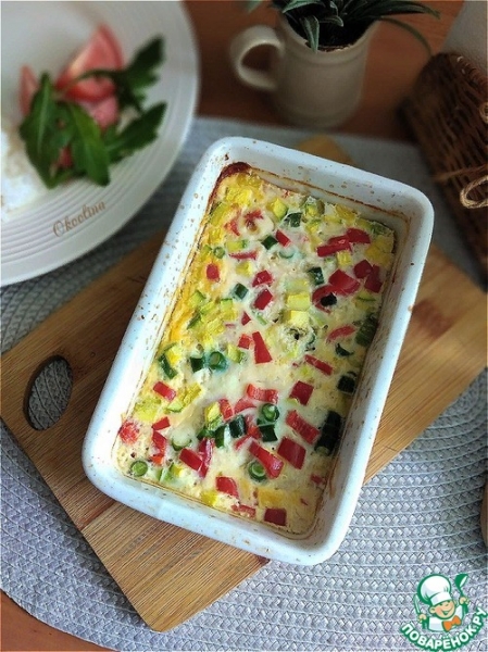 Рыбный омлет