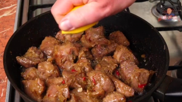 Свинина в соево-имбирном маринаде