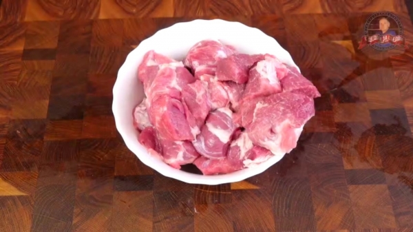 Свинина в соево-имбирном маринаде