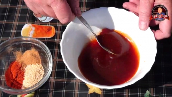 Свиные рёбрышки в карамельной глазури с дымком Свиные рёбрышки в карамельной глазури с дымком