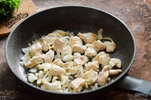 Курица в укропном соусе