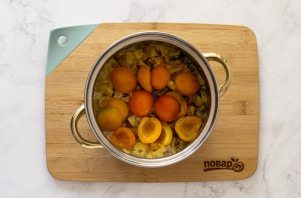 Варенье из яблок и абрикосов Варенье из яблок и абрикосов