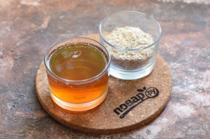 Овсяная каша на яблочном соке