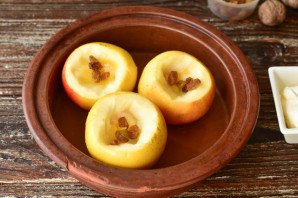 Диетические печеные яблоки