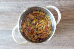 Цукаты из ревеня