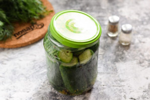 Огурчики на зиму без стерилизации