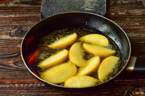 Яблоки "Фламбе"