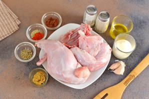 Кролик в собственном соку