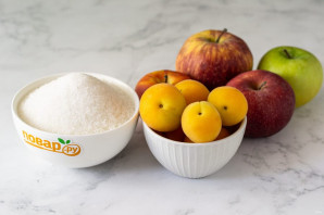 Варенье из яблок и абрикосов Варенье из яблок и абрикосов