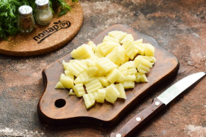 Суп с помидорами и болгарским перцем Суп с помидорами и болгарским перцем